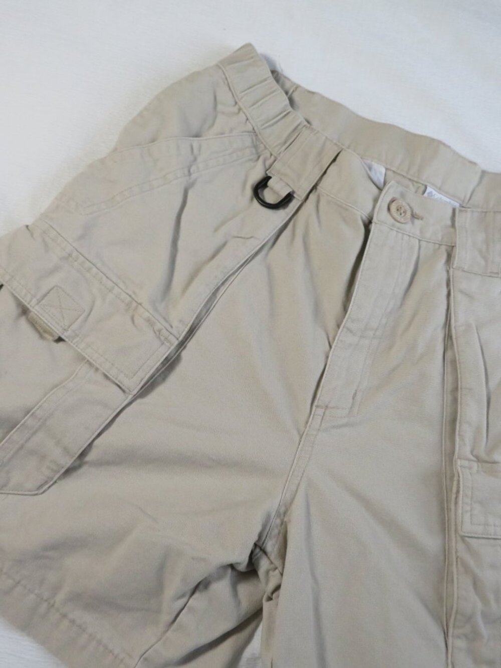 Mens Columbia Khaki Outdoor Hiking Shorts size M 7L - Picture 2 of 4